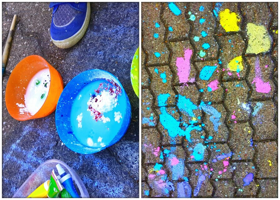 Kreidefarbe selbst gemacht